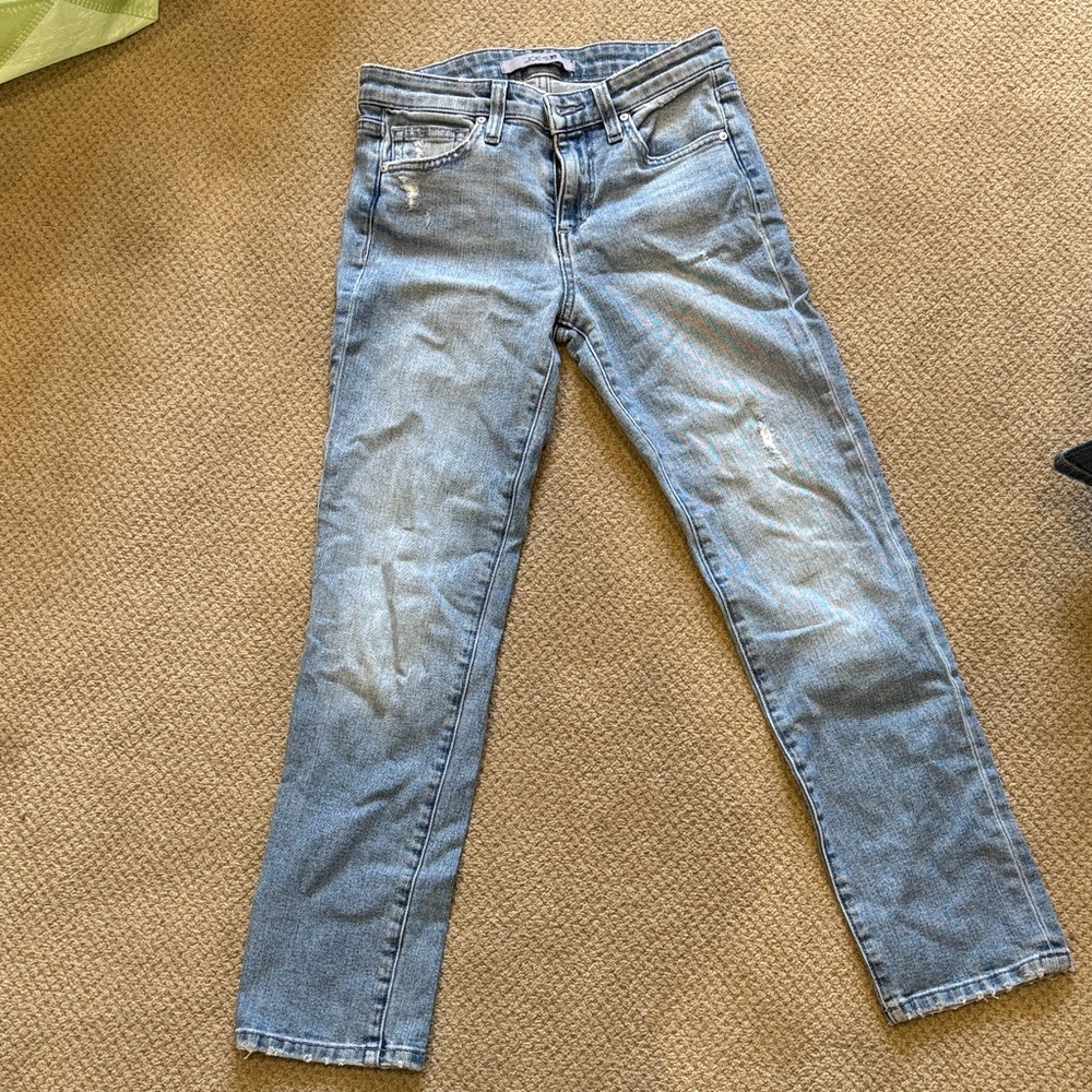 Joe's Jeans Light Blue Straight Leg Women's Jeans